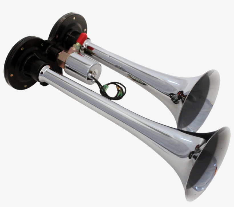 Double Cornet Air Horn Electro Pneumatic - Buzina De Ar Corneta Dupla Eletro Pneumática, transparent png