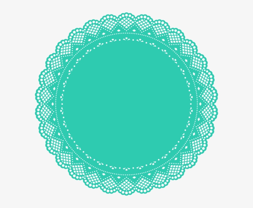 Doily Transparent Vector - Lace Circle Clip Art, transparent png