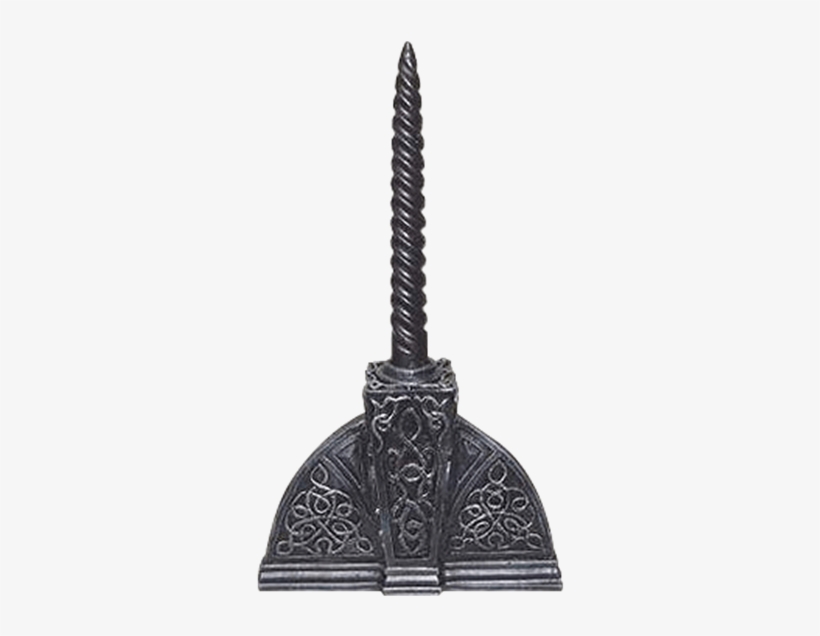 Celtic Half Circle Candle Holder - Kingmax Poly Black Art - Celtic Candle Holder Set Of, transparent png