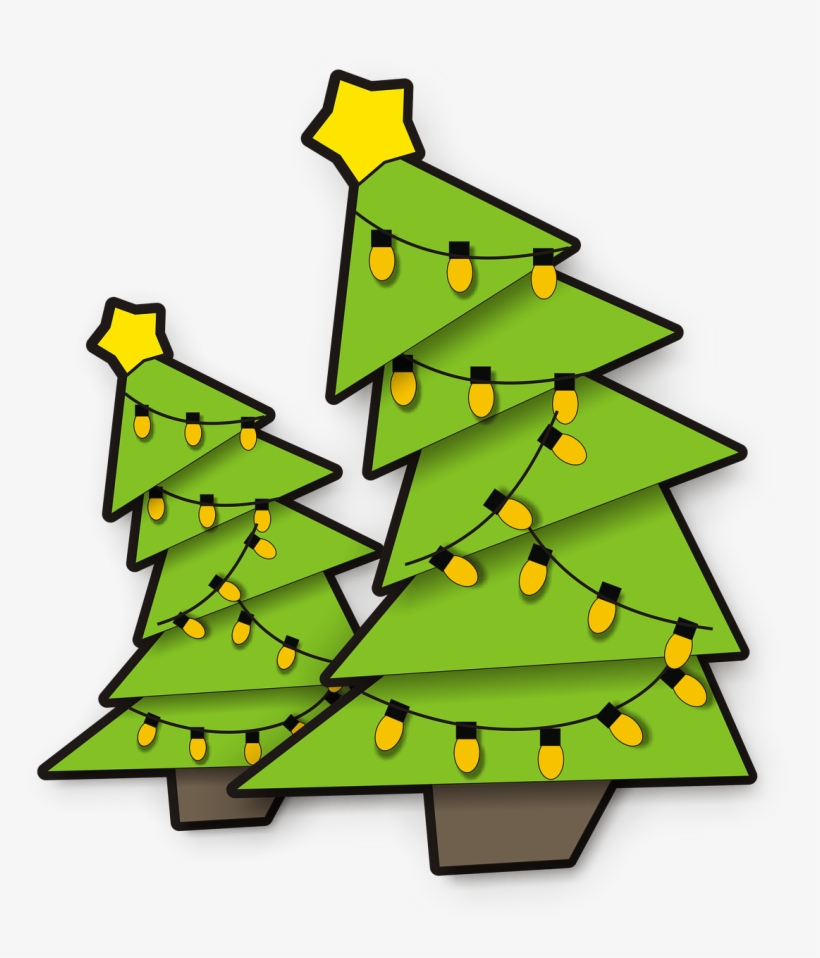Pine, Tree, Lights, Christmas Tree, Png, Xmas - Christmas Tree, transparent png
