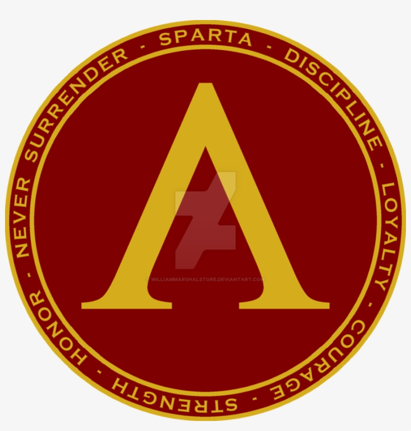 Sparta Shield Maroon And Gold Seal By Williammarshalstore - National Business Honors Society, transparent png