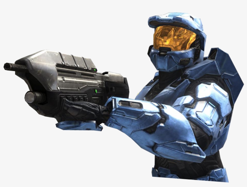 Blue Halo Render - Halo 3 Spartan Png, transparent png