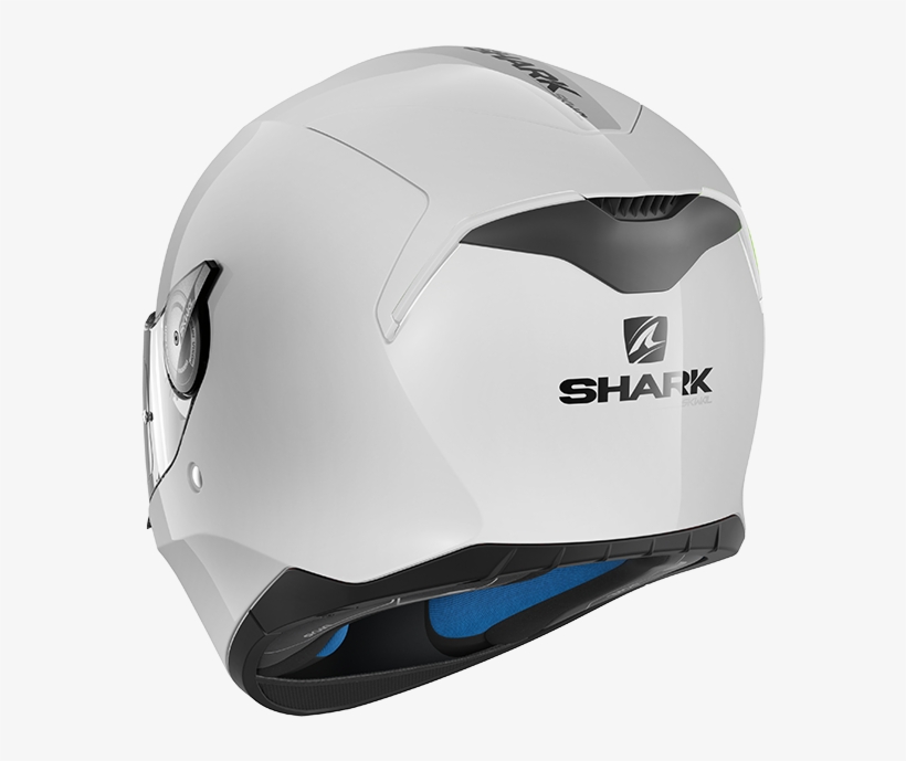 D-skwal - Shark Skwal Helmet Blank Whu White L Mens Motorcycle, transparent png