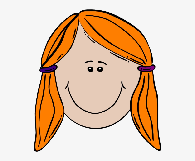 Ginger Girl Clip Art Ginger Hair Clip Art 534x600 PNG Download PNGkit