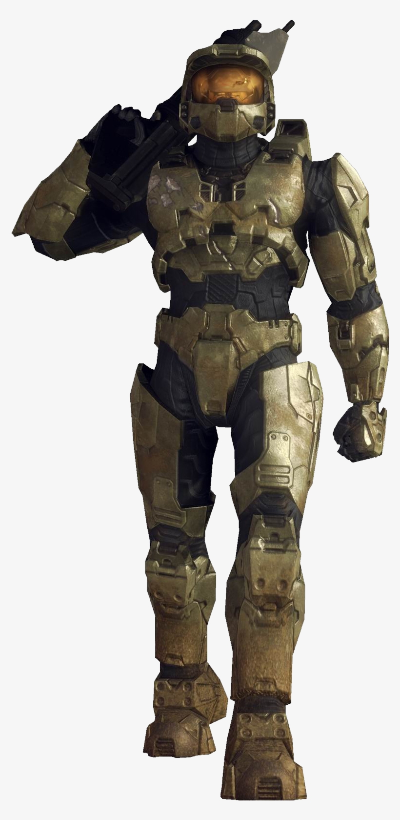 Mjolnir Powered Assault Armor - Halo 3 Master Chief Armor, transparent png