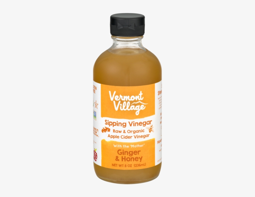 Ginger Png - Vermont Village Sipping Vinegar Ginger & Honey,, transparent png