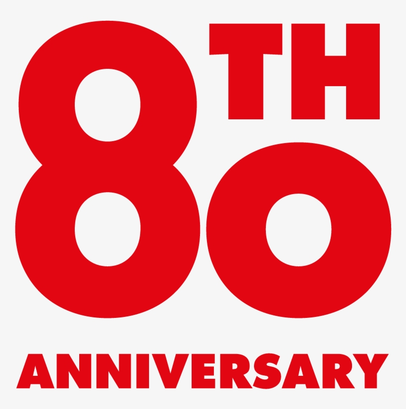 80th Anniversary, transparent png