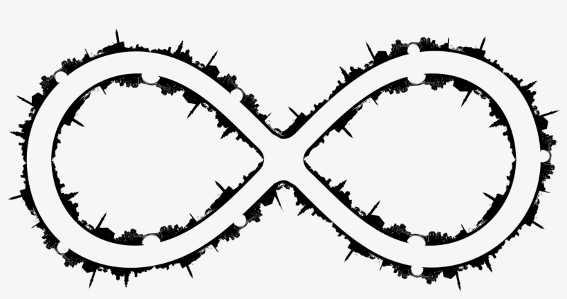 This Free Icons Png Design Of City Skyline Infinity, transparent png