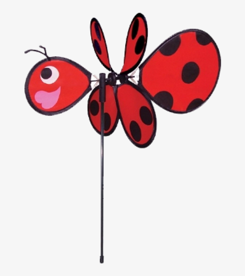 Baby Bug Ladybug - Breeze Baby Ladybug Garden Spinner, transparent png