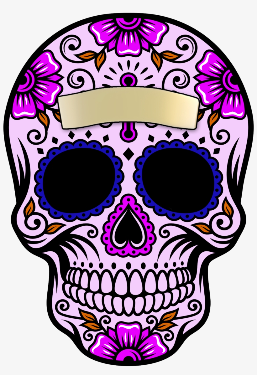 Calaveras De Dia De Muertos - Calavera Con Nombre Gabriela, transparent png