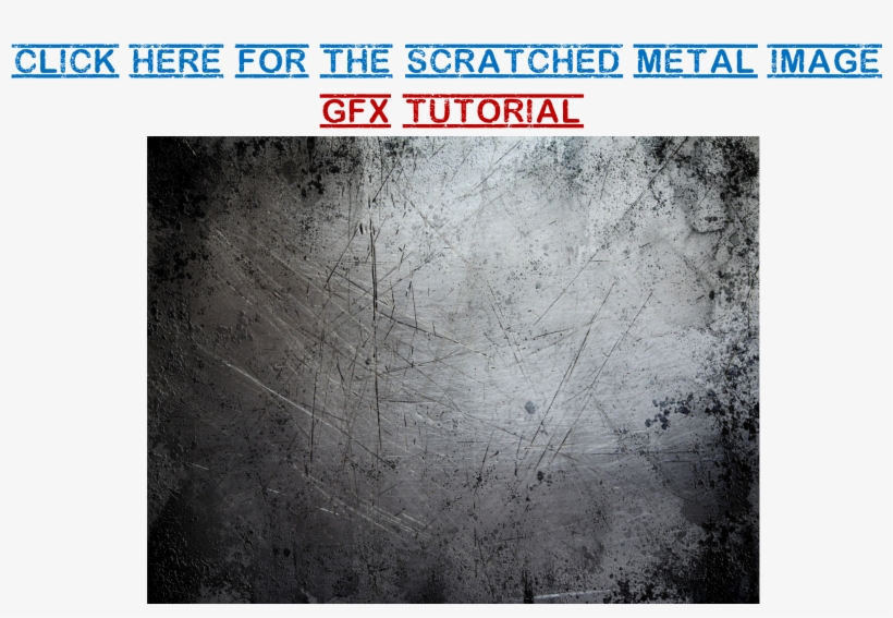 Click Here To Download The Scratched Metal Image That - Concrete, transparent png