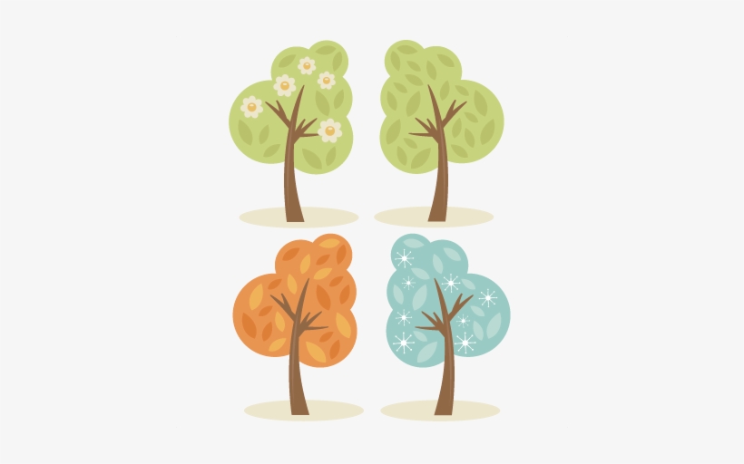 Download Transparent 4 Season Trees Svg Cutting Files Spring Tree Svg ...