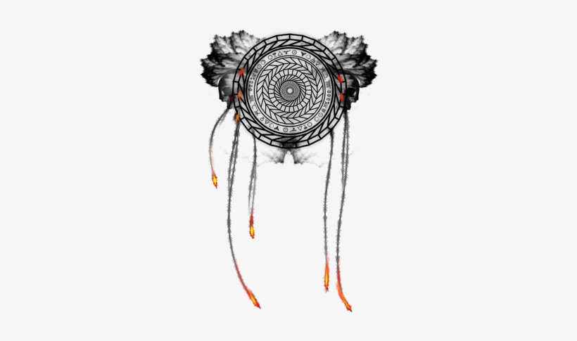 Demonic Dreamcatcher - Transparent Red Dream Catcher, transparent png