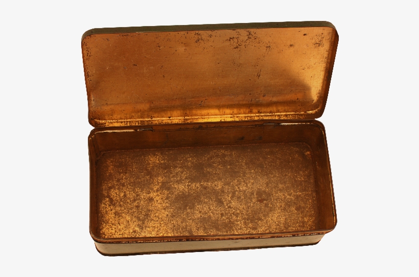 Open Vintage Metal Box Png - Wallet, transparent png