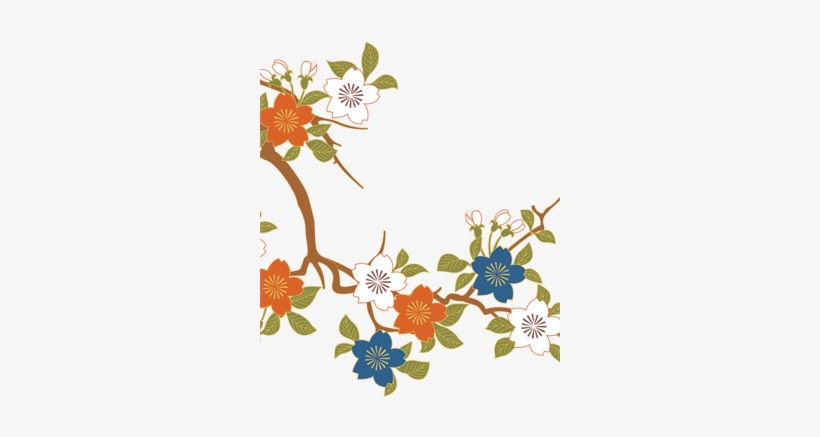 Orange Blue Flowers - Orange Blue Flower Png, transparent png