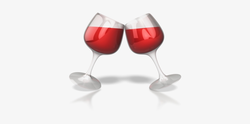 Wine Glass - Clip Art Wine In Glasses, transparent png