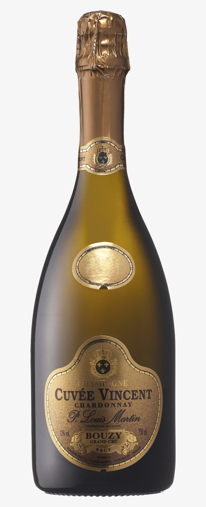Paul Louis Martin Grand Cru Cuvée Vincent Blanc De - Paul Louis Martin Grand Cru Cuvee Vincent Blanc De, transparent png