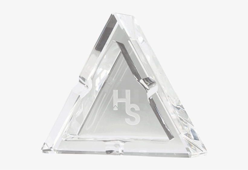 Higher Standards Crystal Ashtray - Ashtray, transparent png