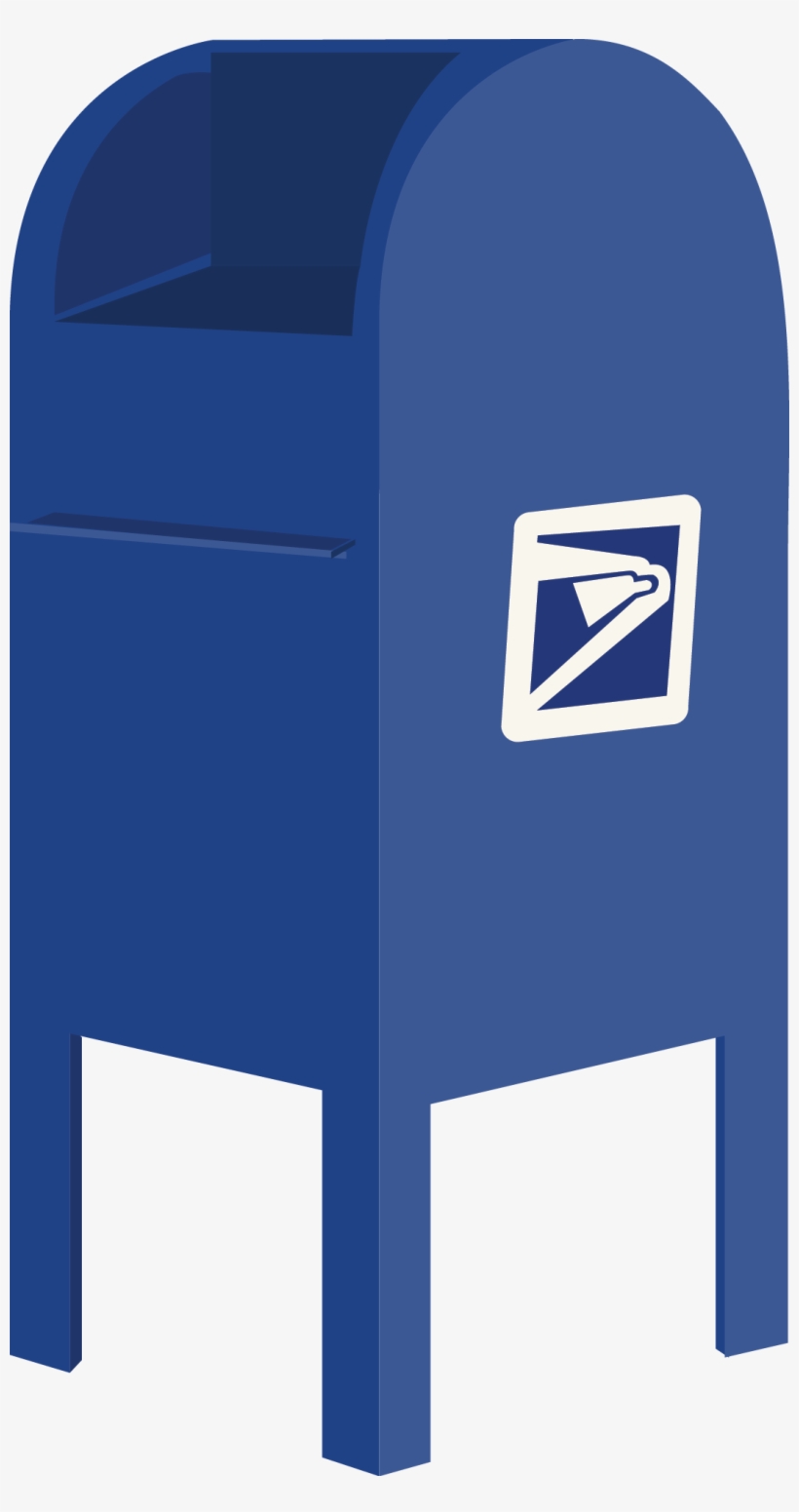 Letters To My Year Old Self Submit - Blue Mailbox Clipart, transparent png