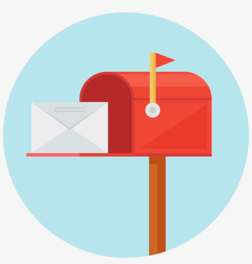 Mailbox Clipart Eagerly - Mailbox Vector, transparent png