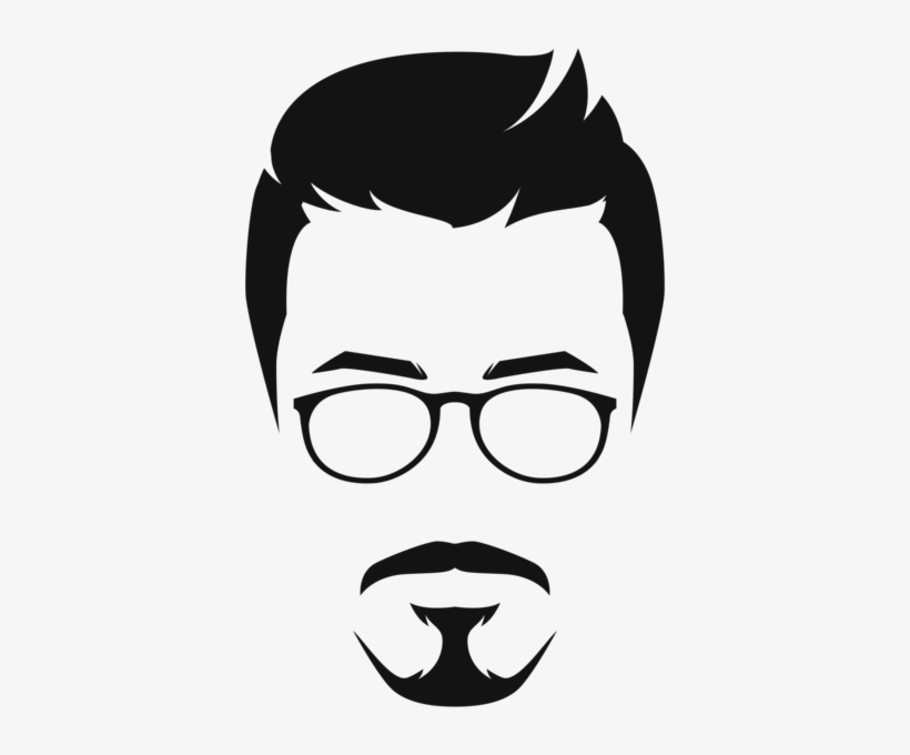 Hipster Glasses Png - Hipster Face Clipart, transparent png