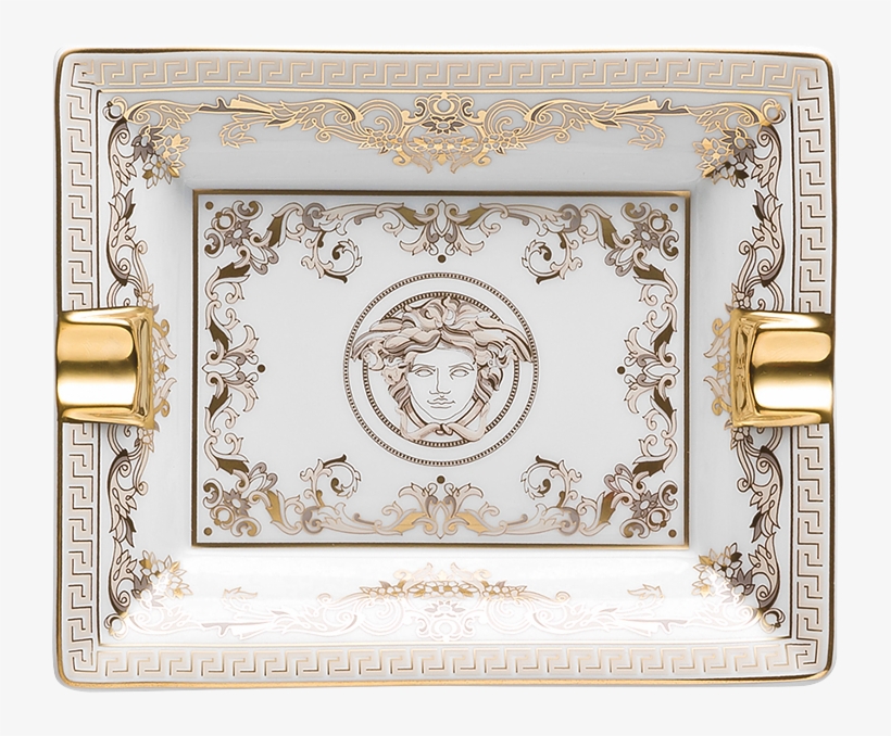 Medusa Gala Ashtray 13 Cm - Medusa Gala Ashtray By Versace, transparent png