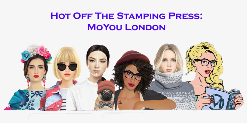 Scandi Collection - Moyou-london Nail Art Image Stamping Plate Hipster, transparent png