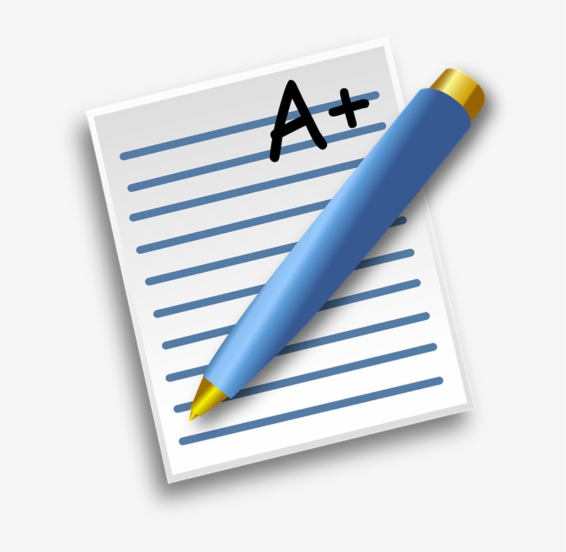Note Clipart School Papers A+ Grade Clip Art 665x720 PNG Download