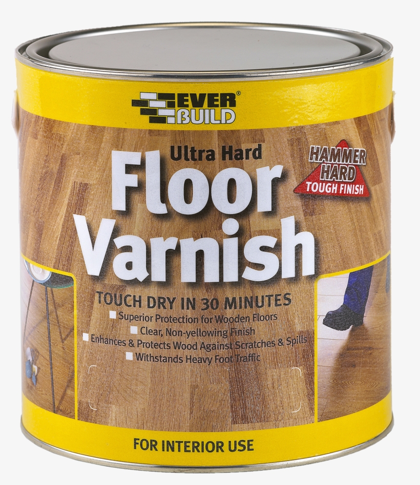 Everbuild - Everbuild Floorvgl07 Floor Varnish Ultra Hard Clear, transparent png