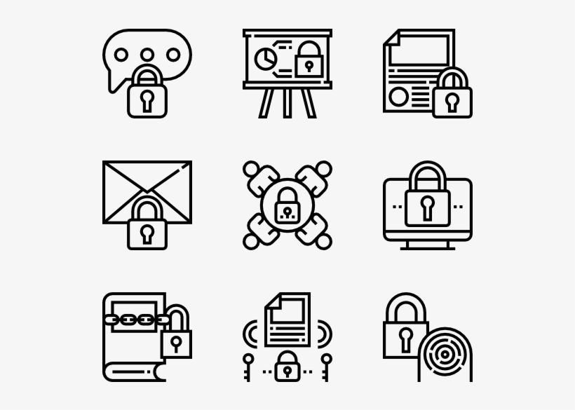 Confidential Information - Manufacturing Icons, transparent png