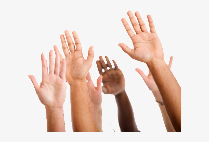 Raised Hands Png Download - Educational Recommender Systems And Technologies: Practices, transparent png