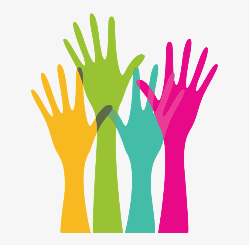 Raised Hands Illustr - Grace Church, transparent png