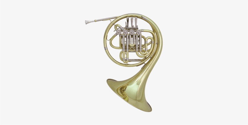 Brass Post Horn - Kanstul 335 Geyer Series Double Horn 335, transparent png