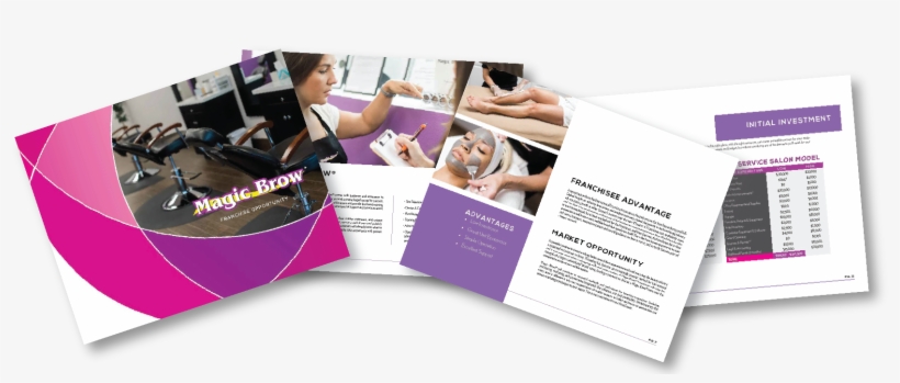 Magic Brow Franchising Beauty Franchises At A - Brochure, transparent png