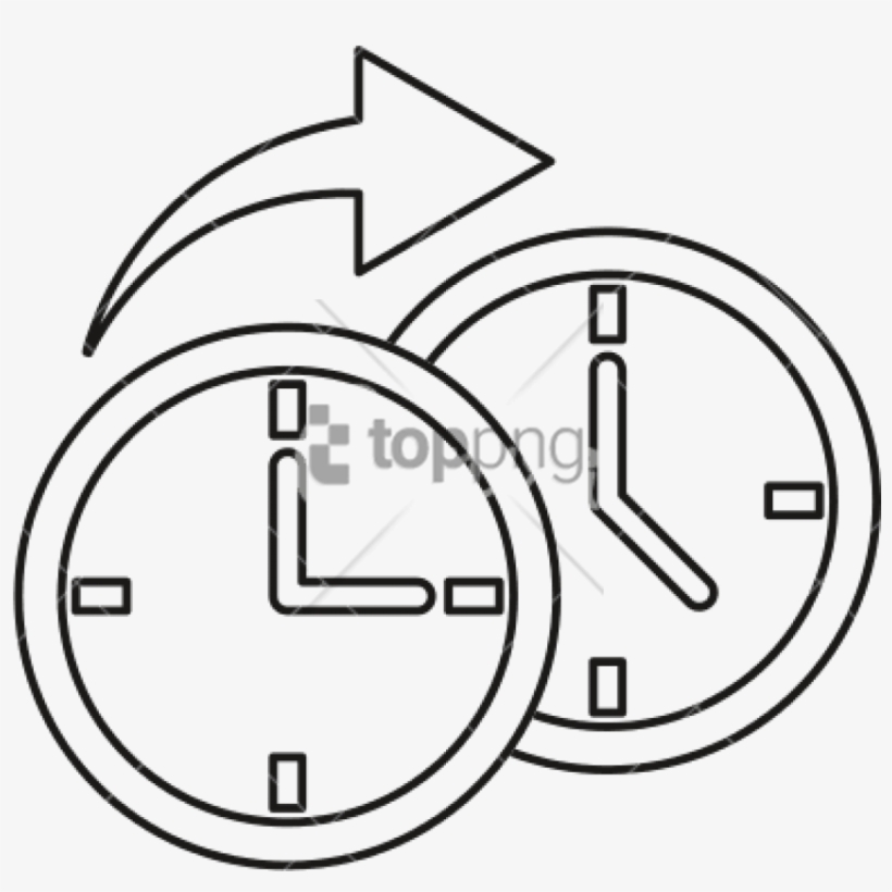 Free Png Time Arrow Png Image With Transparent Background - Time For Print, transparent png