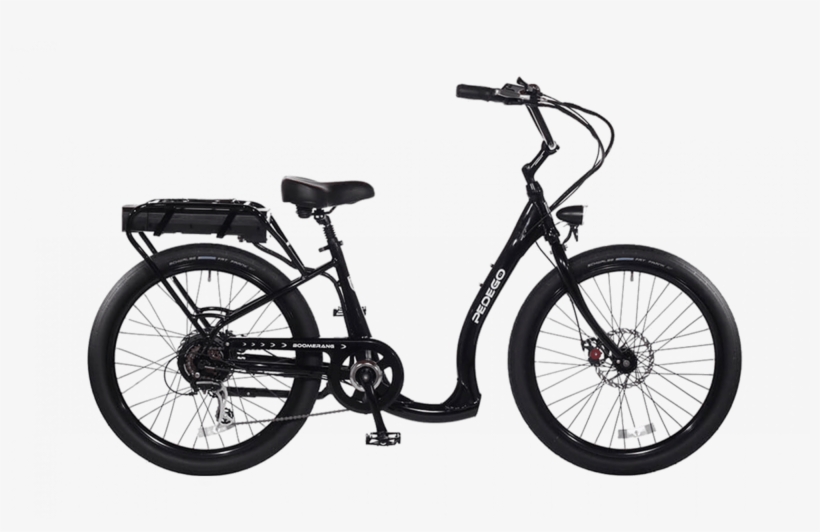 Boomerang Plus - Low Step Electric Bike, transparent png