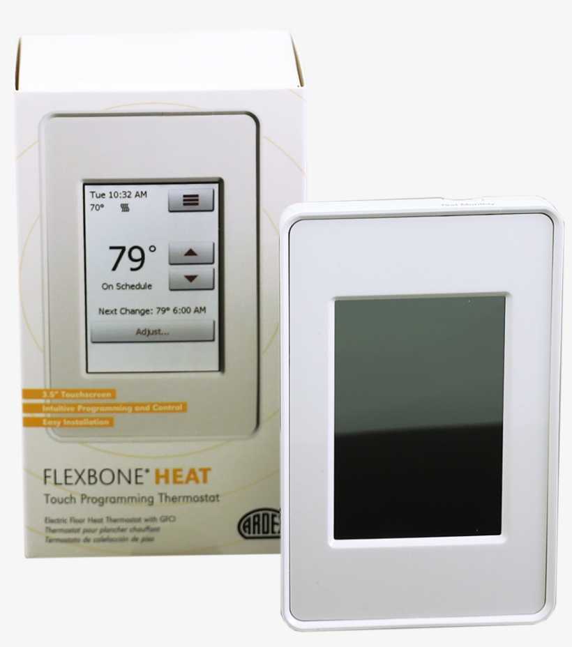 Ardex Flexbone Heat Touch Programming Thermostat Image - Gadget, transparent png