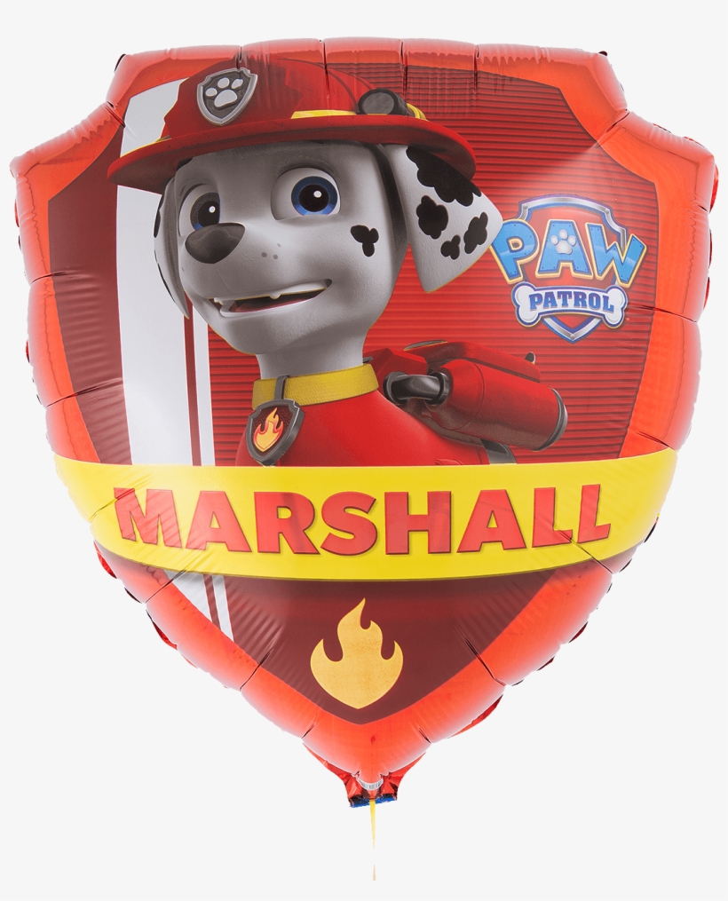 Paw Patrol Supershape Shield Marshall - Paw Patrol Marshall Png, transparent png