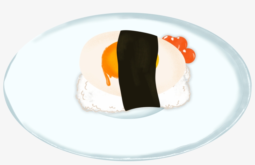 Duck Eggs Sushi Decorative Elements Fresh Png And Psd - California Roll, transparent png
