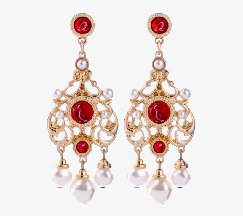 Pearl Chandelier Earrings - Hint Takisi Kupeler, transparent png