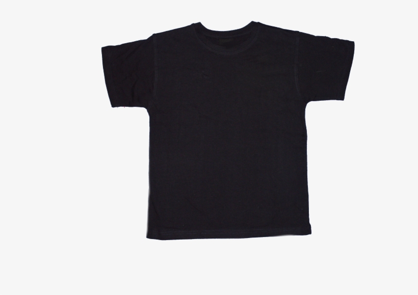 Kids Tshirt Black - Active Shirt, transparent png