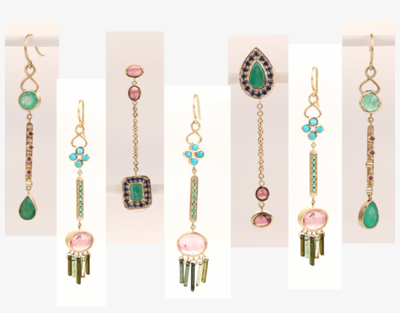 Imagen1mixearings - Earrings, transparent png