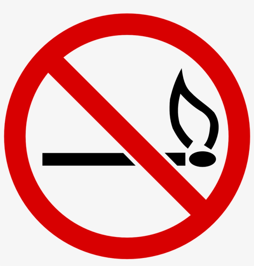 No Fire 98784 1280 E1456322590586 - No Smoking Drawing Easy, transparent png