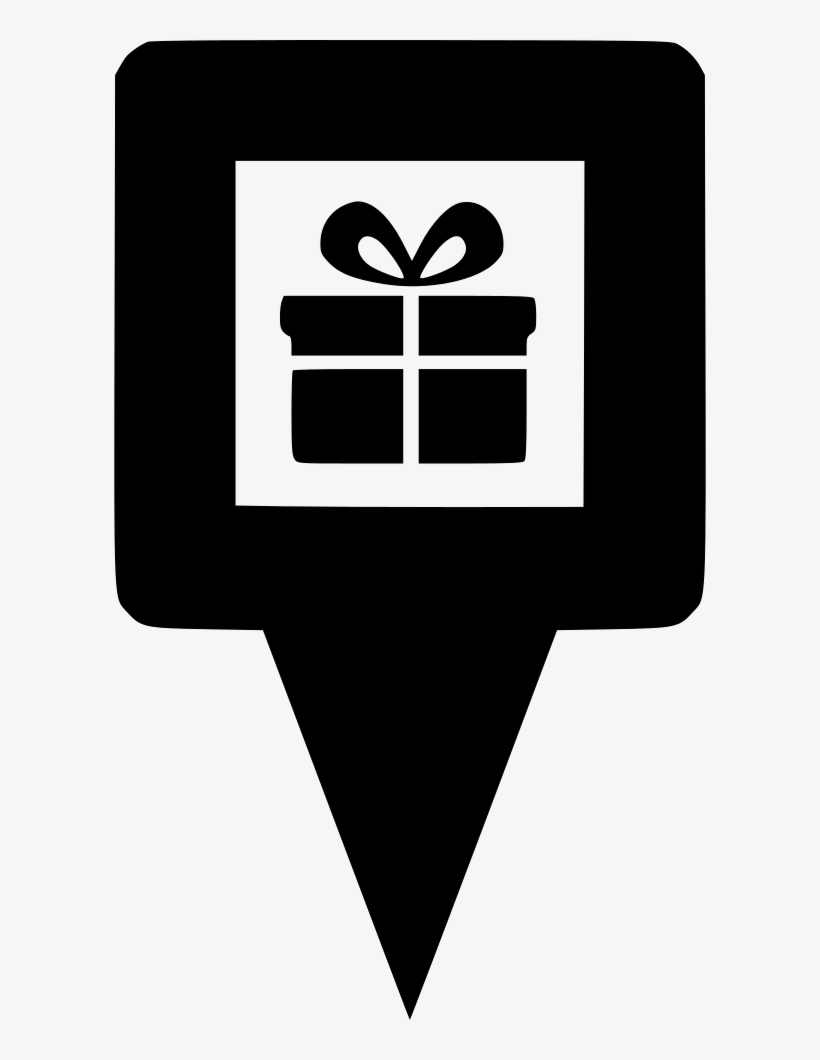 Map Pin Place Gift Prize Box Comments - Rupee Image In Png, transparent png