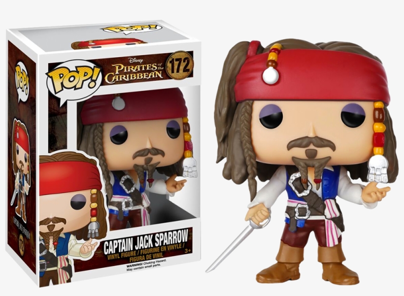 Pirates Of The Caribbean - Jack Sparrow Pop Figure, transparent png