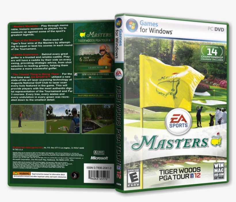 Tiger Woods Pga Tour 12 The Masters System Requirements - Ultimate, transparent png