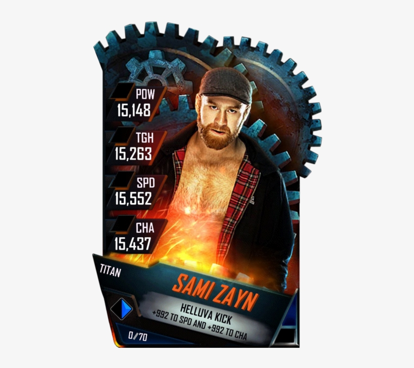 Samizayn S4 18 Titan - Alexa Bliss Wwe Supercard Titan, transparent png