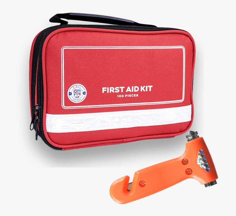 100 Piece Home First Aid Kit Ultra Lightweight Compact - First Aid Kit, transparent png