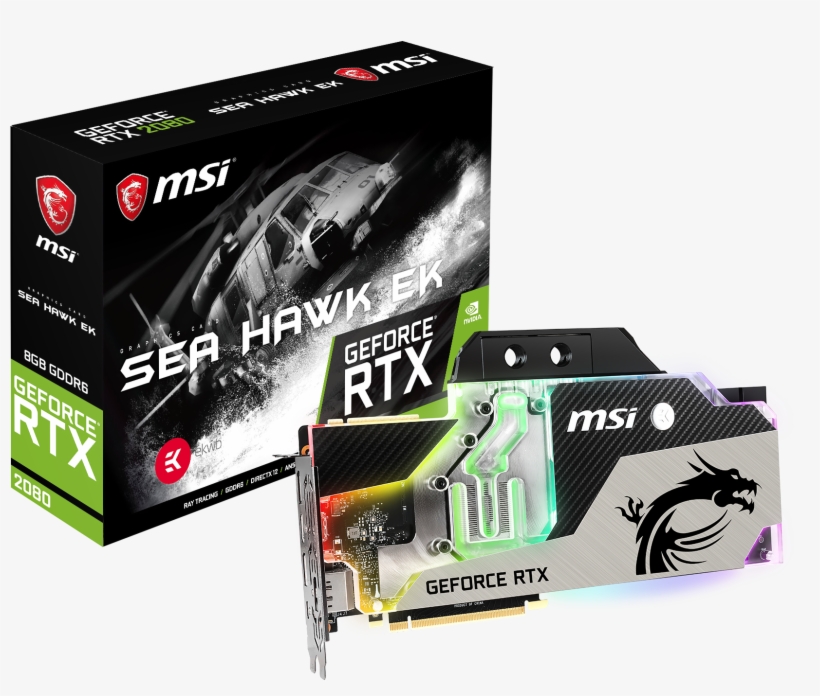 Eligible Graphics Cards - Msi Geforce Rtx 2080 Ti Sea Hawk, transparent png