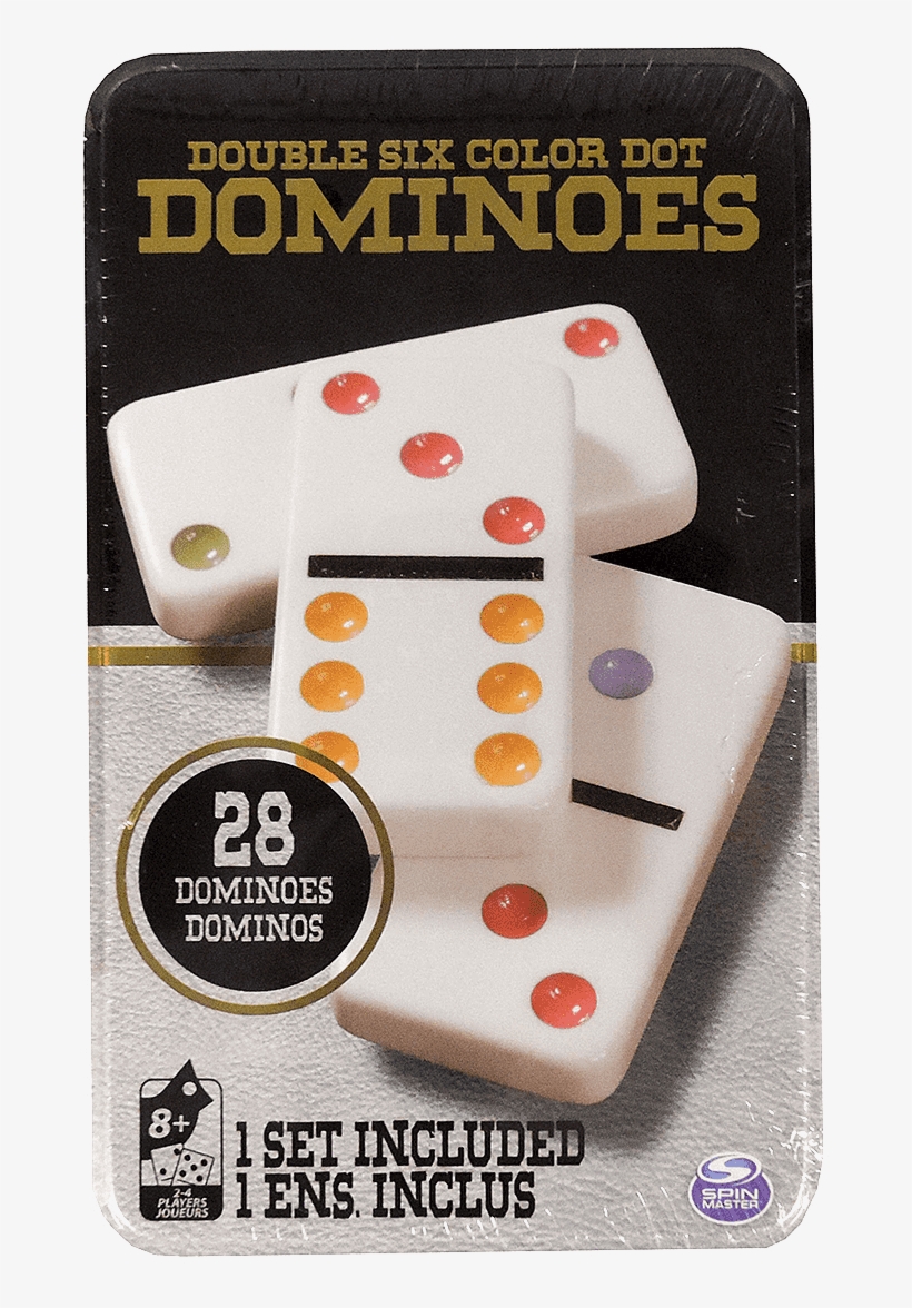 Norton Secured - Cardinal Classic Games Double Six Color Dot Dominoes, transparent png